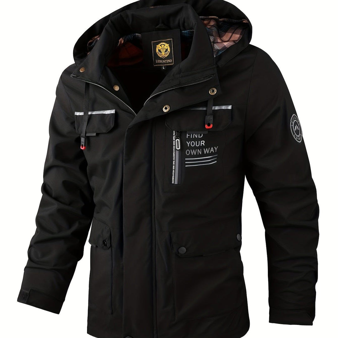 Men's Waterproof Winter Jacket - Nordfall Zenvora