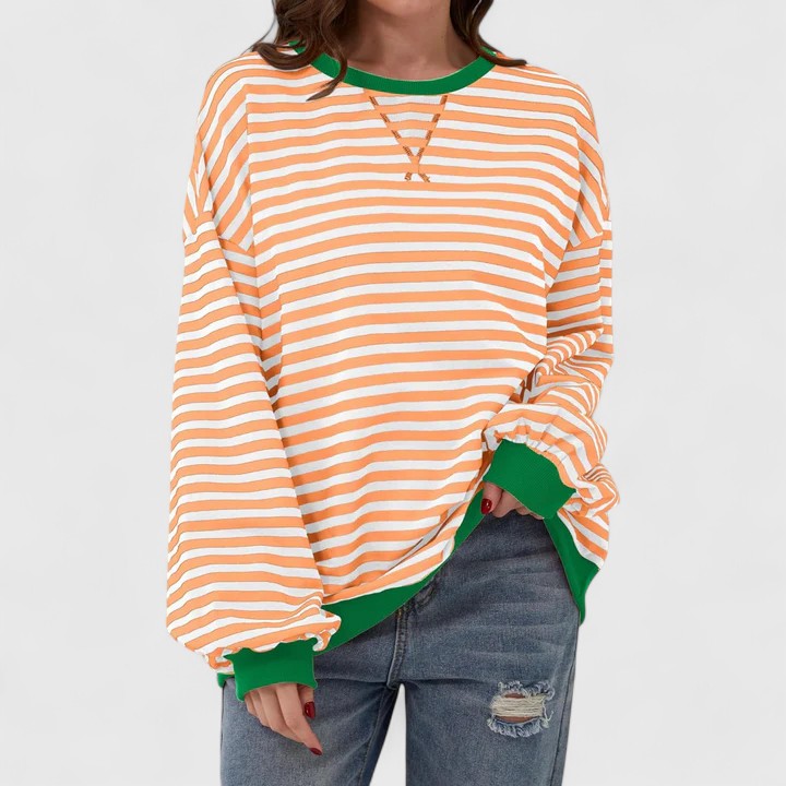 Kayli | Comfortable Sweater Light Orange