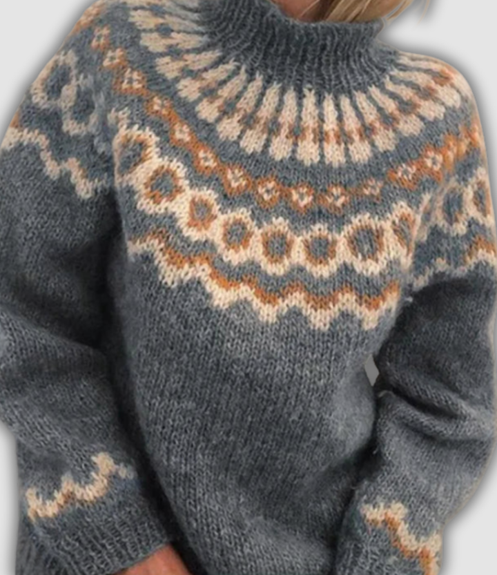 Seraphine | Retro Turtleneck Sweater