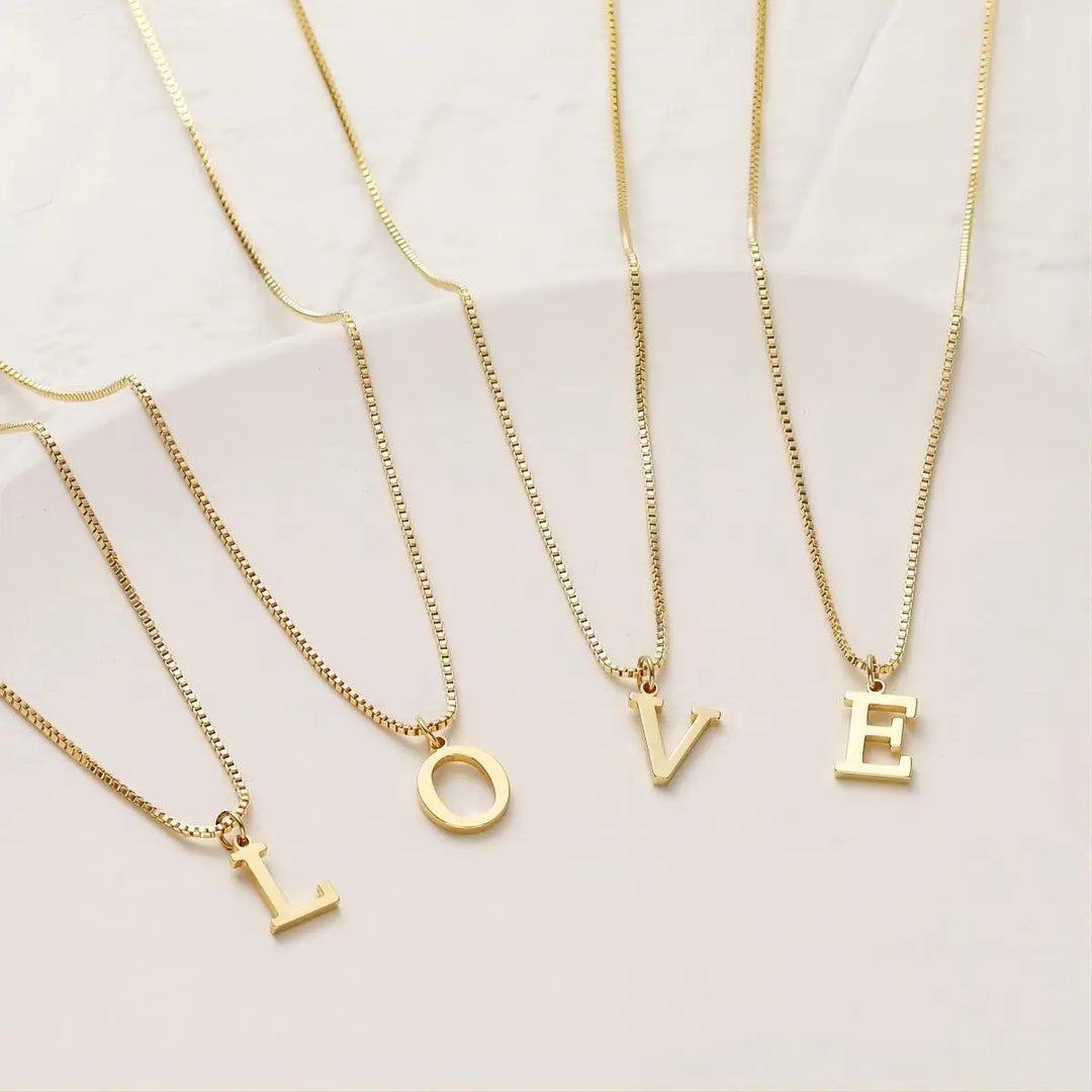 Enzhalynne | Necklace with Initials
