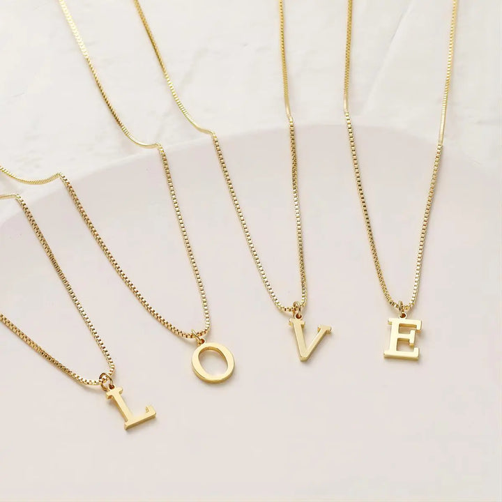 Enzhalynne | Necklace with Initials