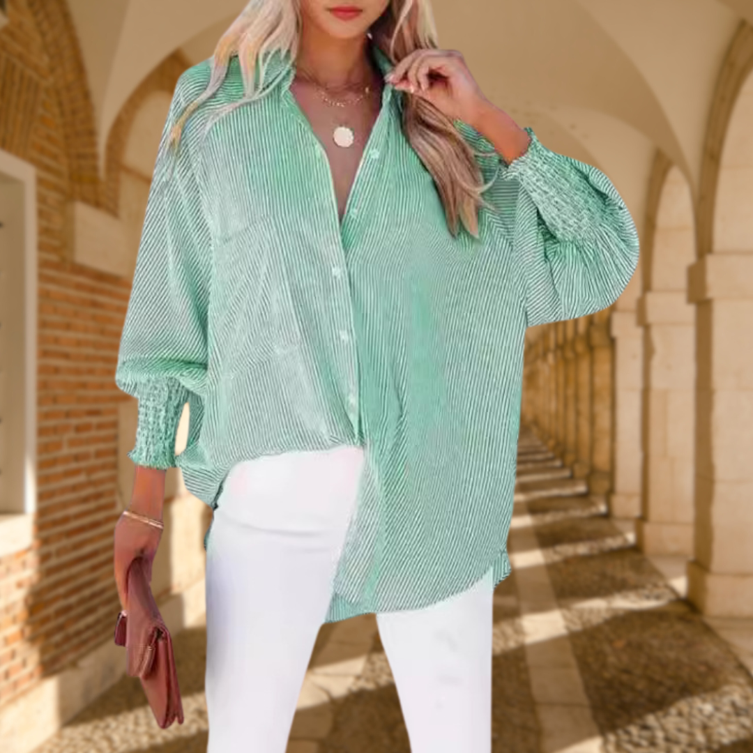 Maude™ – Classic Casual-Fit Blouse Zenvora