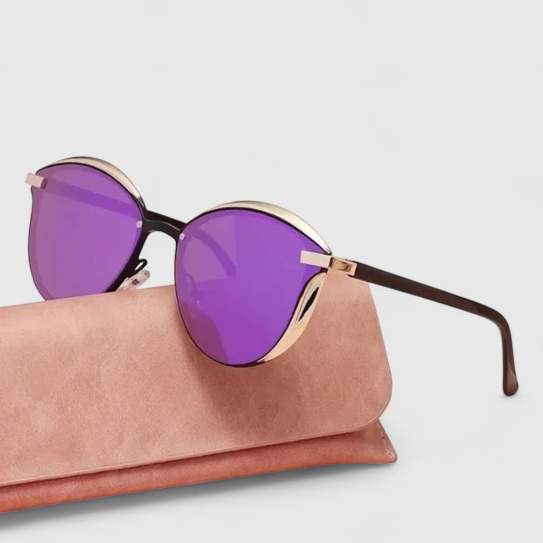 Preslee | Sophisticated Sunglasses Purple