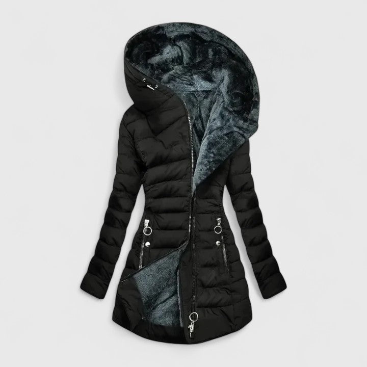 Cassiora | Comfortable Coat Black