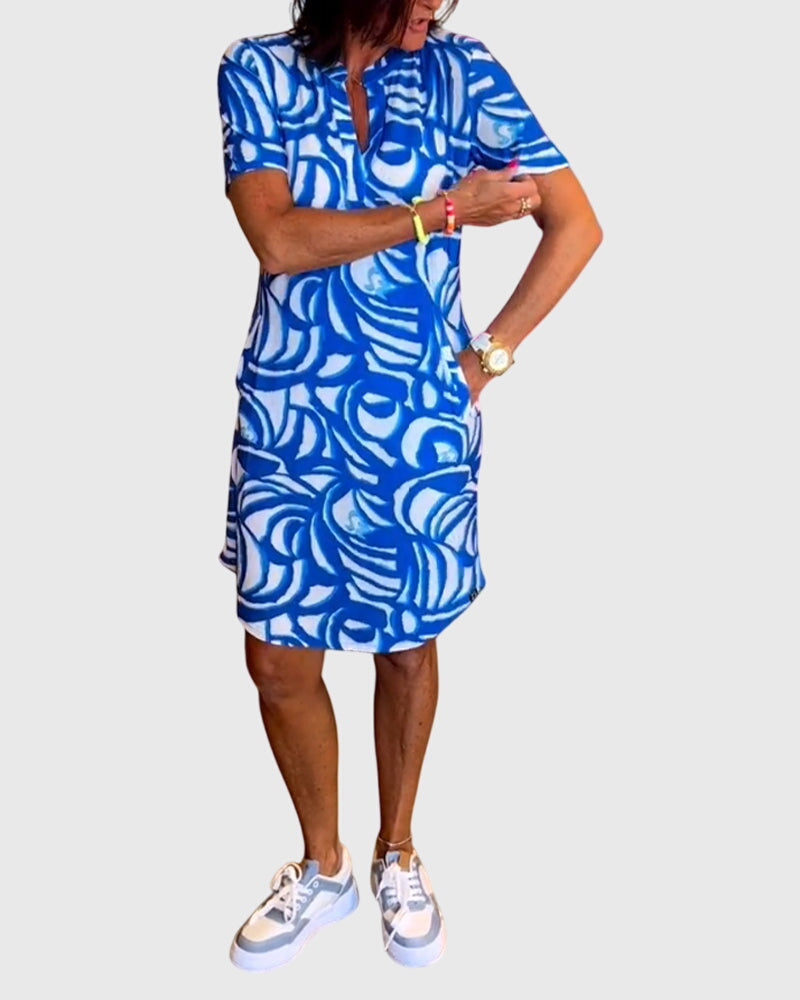 Elle | Flattering Avenue Walk Dress