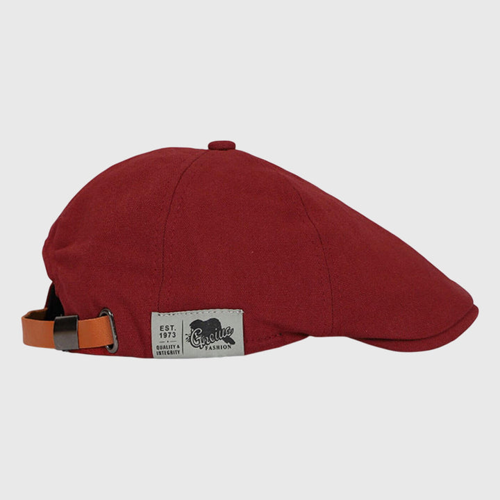 Kimberley | Classic Modern Beret Red Adjustable