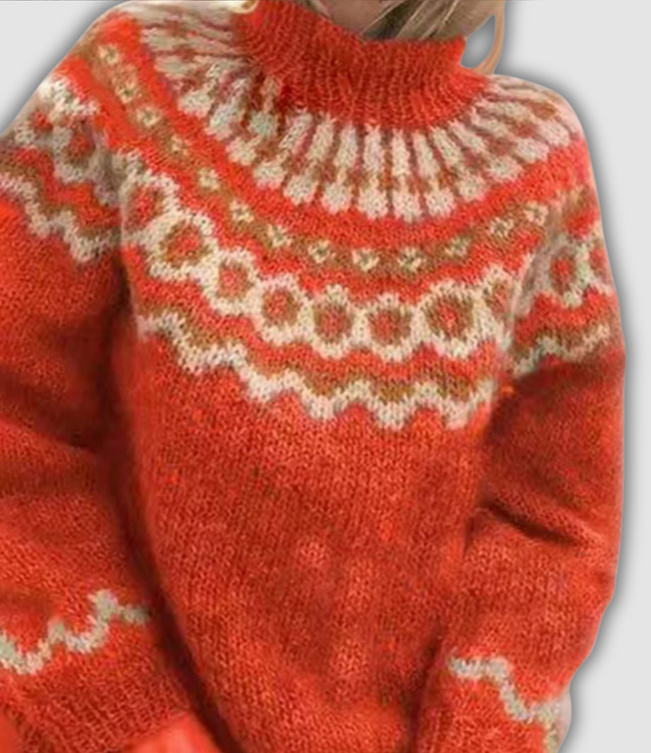 Seraphine | Retro Turtleneck Sweater