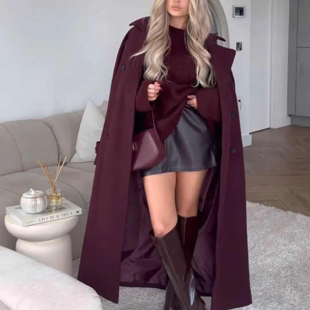 Burgundy Chic Zenvora