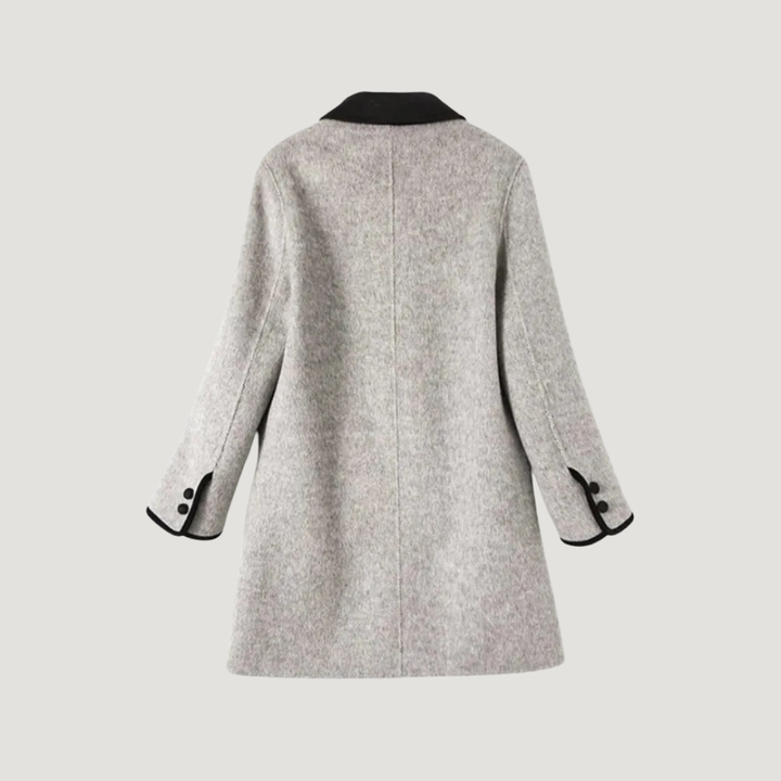 Harper | Elegant Long Wool Coat
