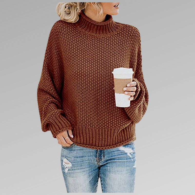 Valerianne | Elegant Sweater Brown