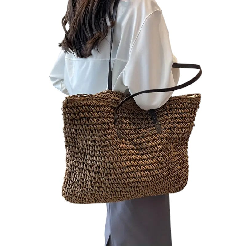 Zenvora | Woven Tote Bag