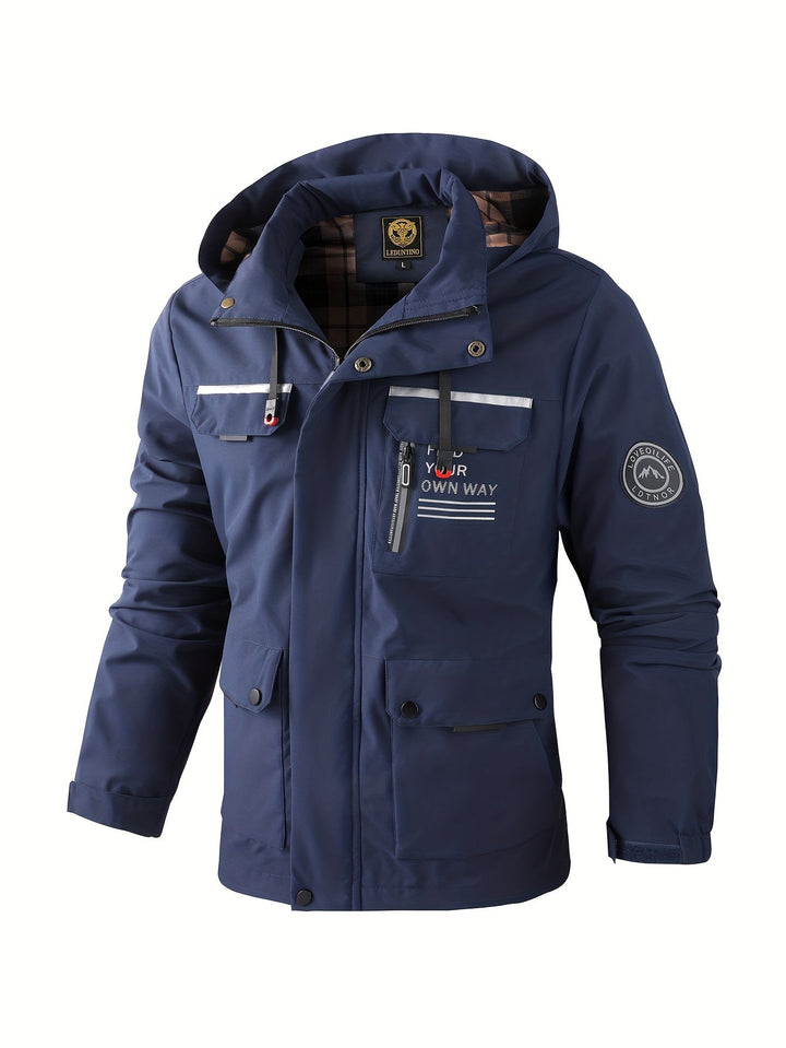 Men's Waterproof Winter Jacket - Nordfall Zenvora