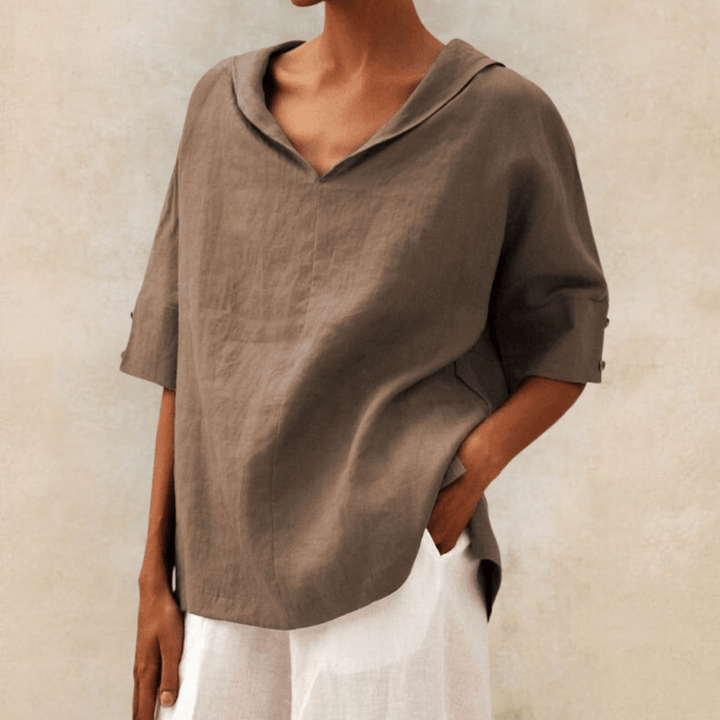 Marie | Coastal Breeze Oversized Shirt Zenvora
