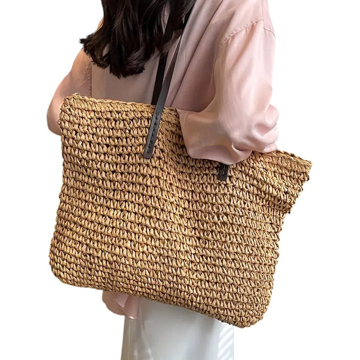 Zenvora | Woven Tote Bag