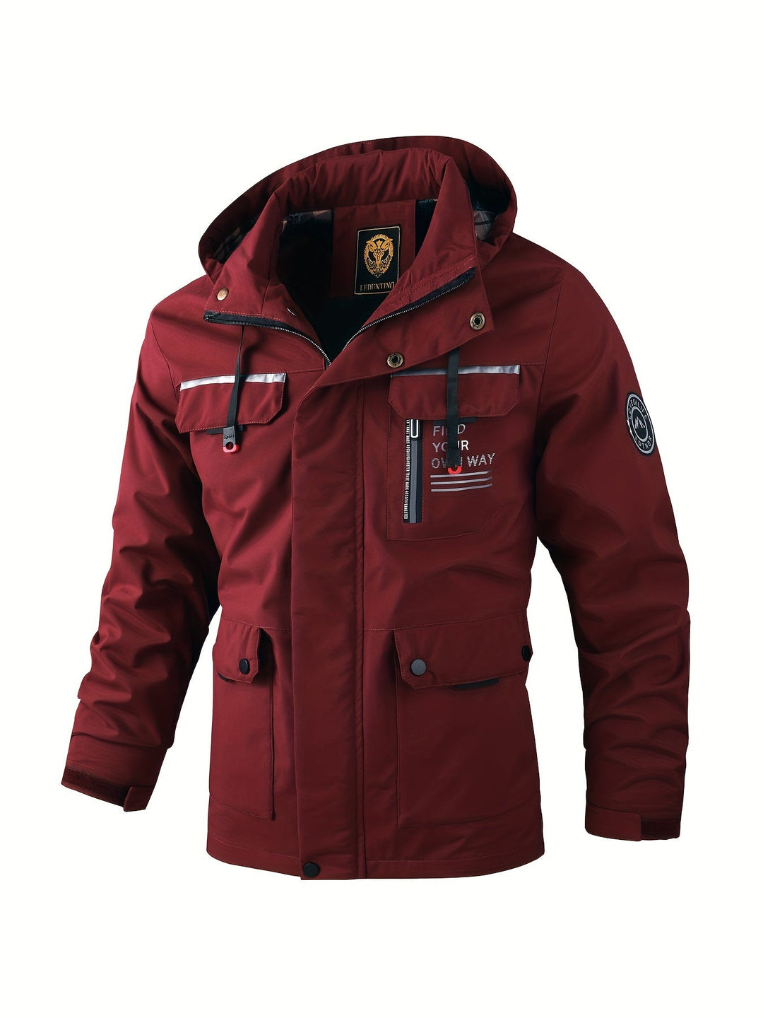 Men's Waterproof Winter Jacket - Nordfall Zenvora