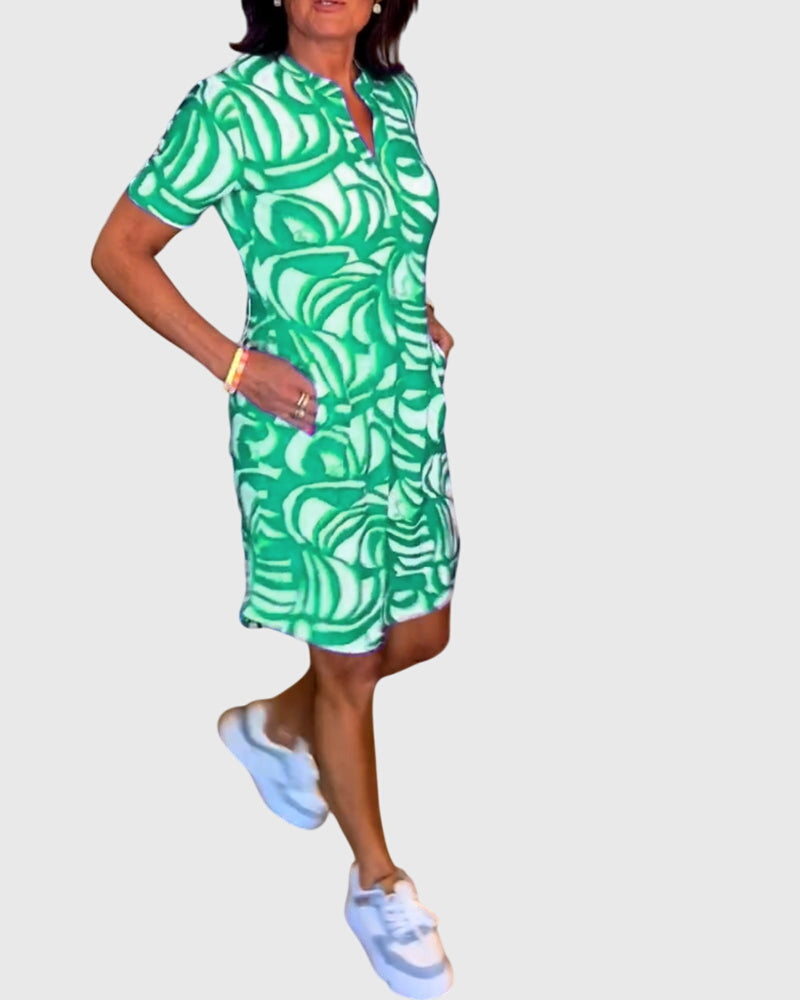 Elle | Flattering Avenue Walk Dress