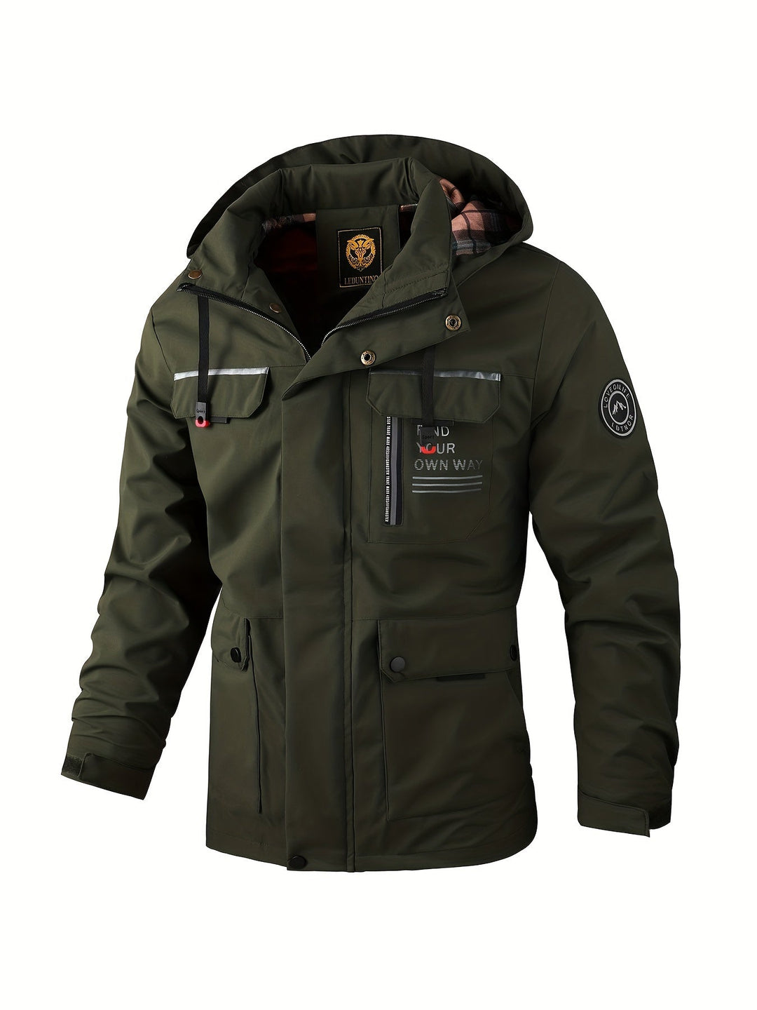 Men's Waterproof Winter Jacket - Nordfall Zenvora