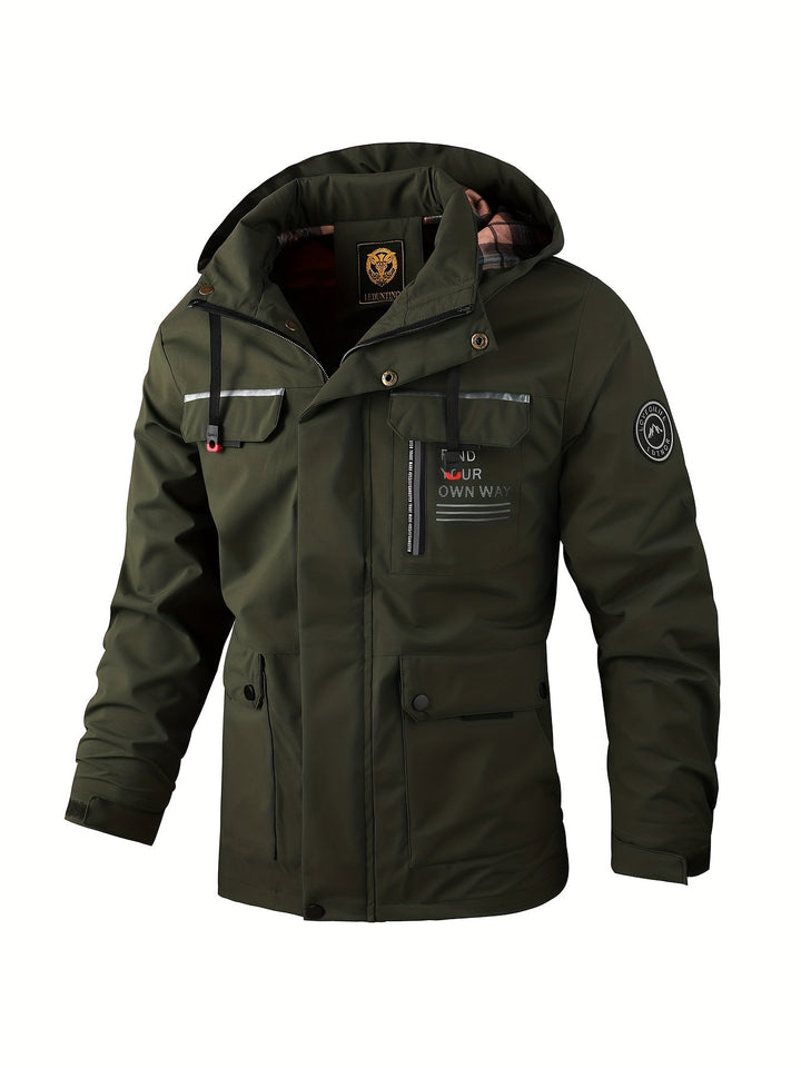 Men's Waterproof Winter Jacket - Nordfall Zenvora