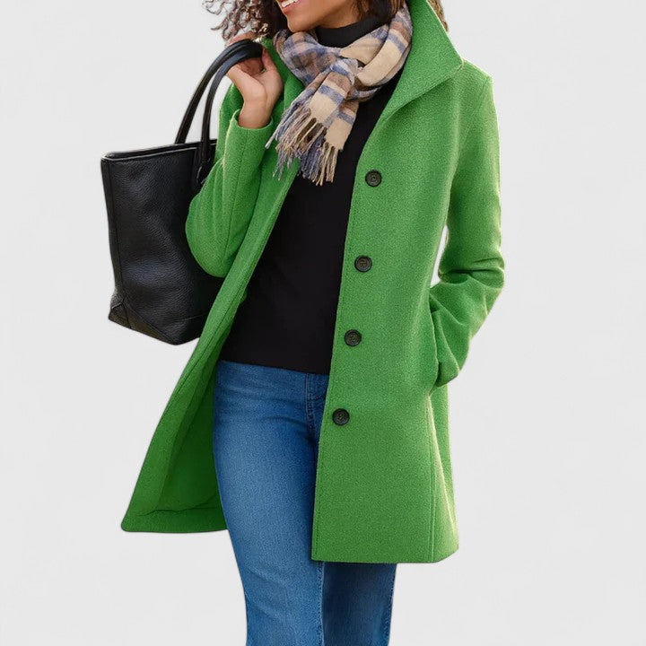 Scarlethia | Sophisticated Coat Green