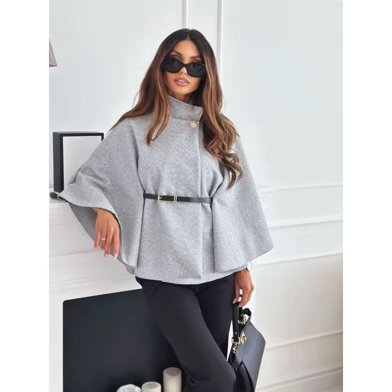 Zenvora Luxe Cape Coat Zenvora