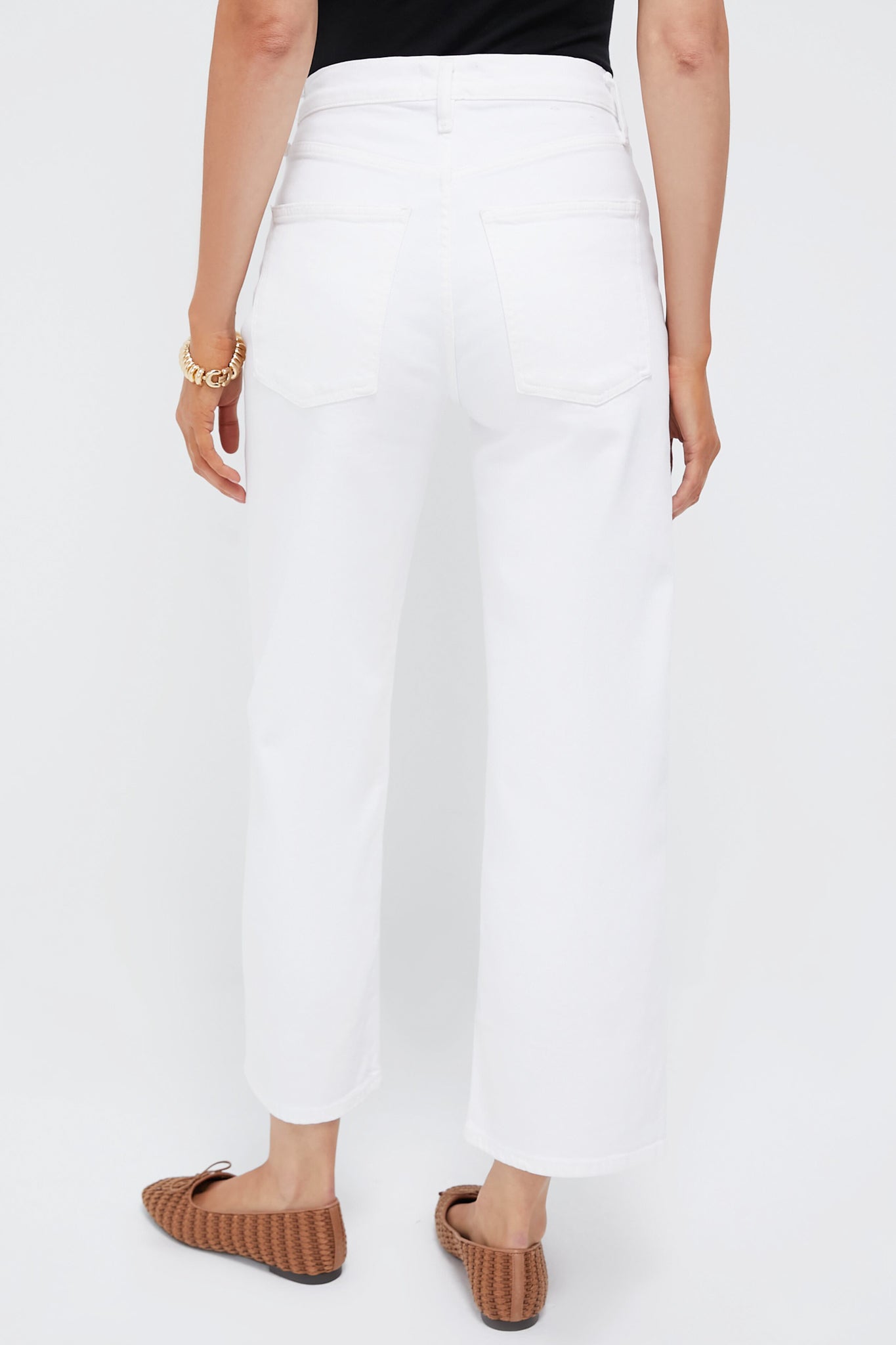 Sour Cream Harper Crop Jean Zenvora
