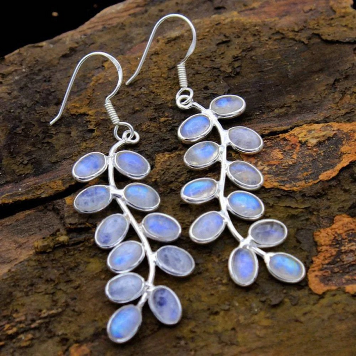 May | Moonstone Earrings