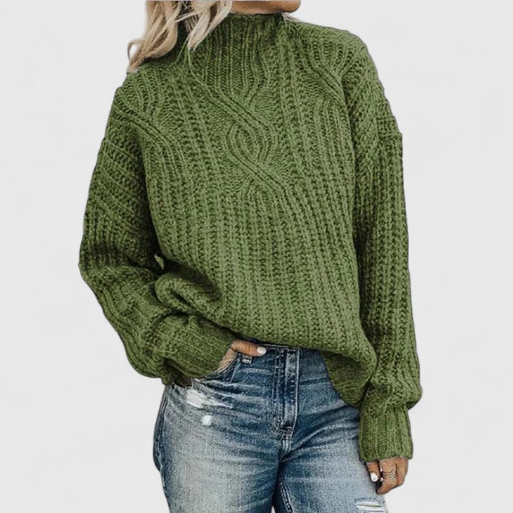 Aerynna | Sophisticated Sweater Green