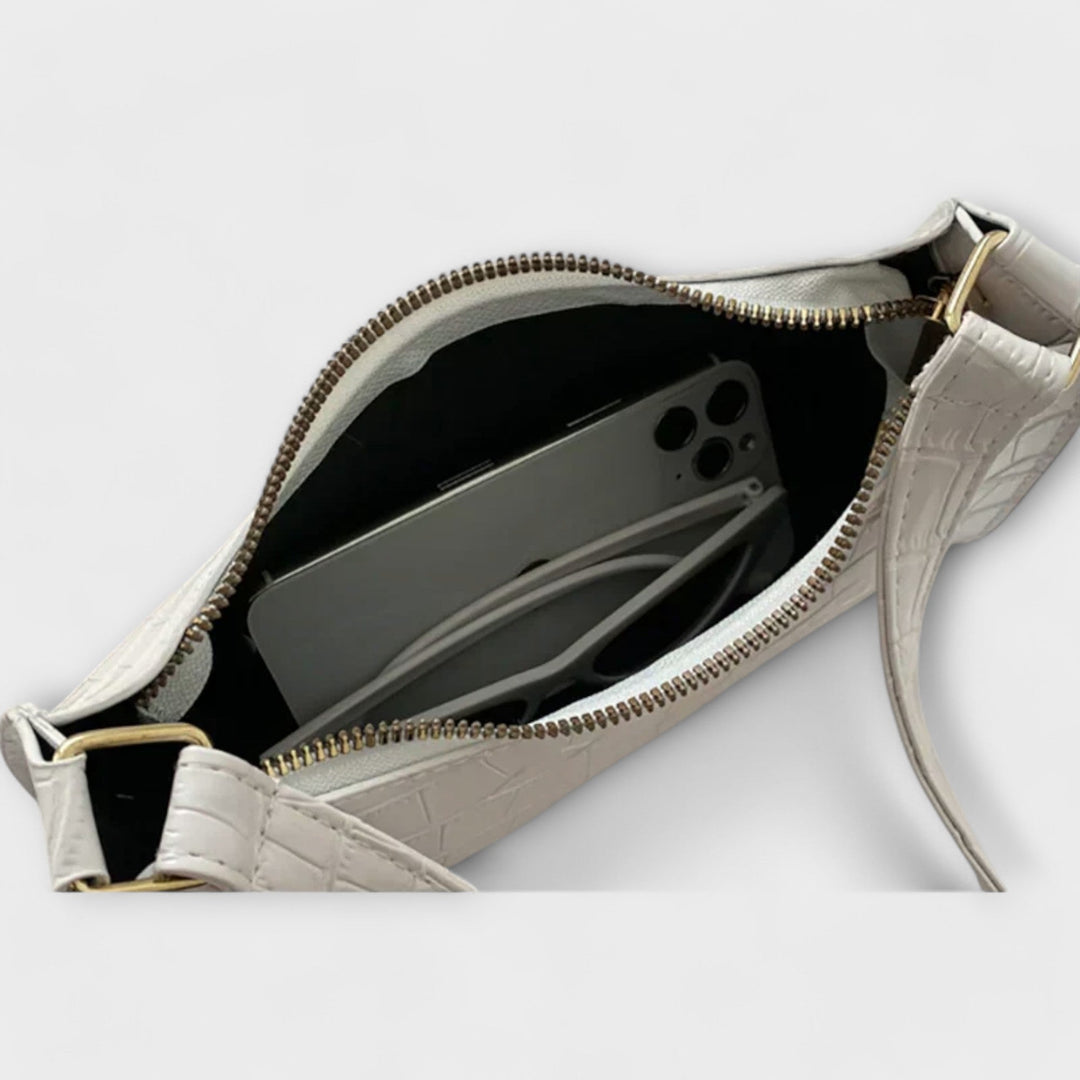 Zenvora | Shiny Leather Bag