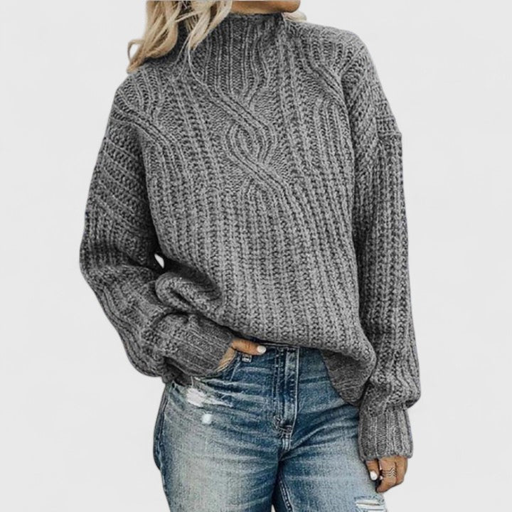 Aerynna | Sophisticated Sweater Gray