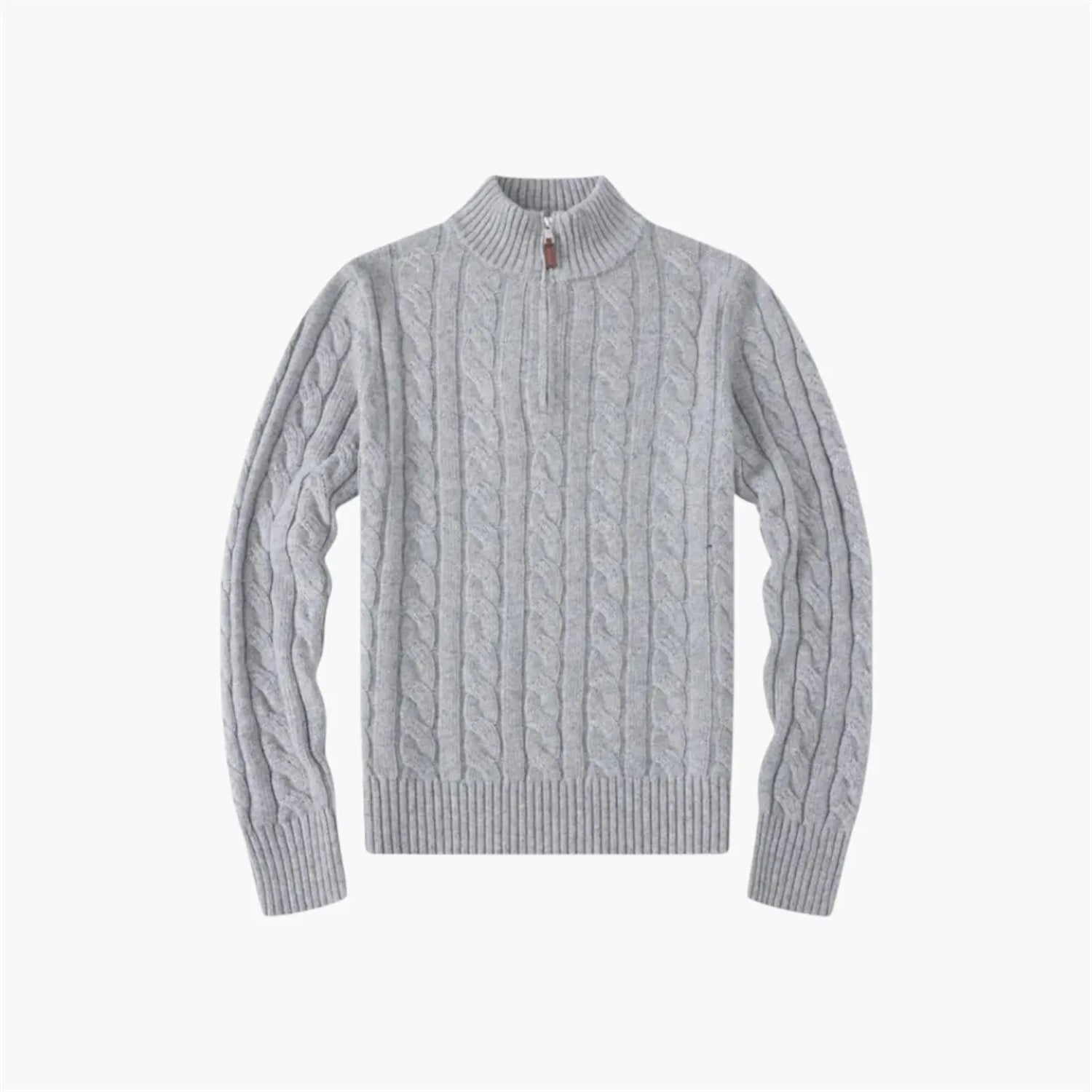 Luxe Verbier Zip-Up Cardigan Zenvora
