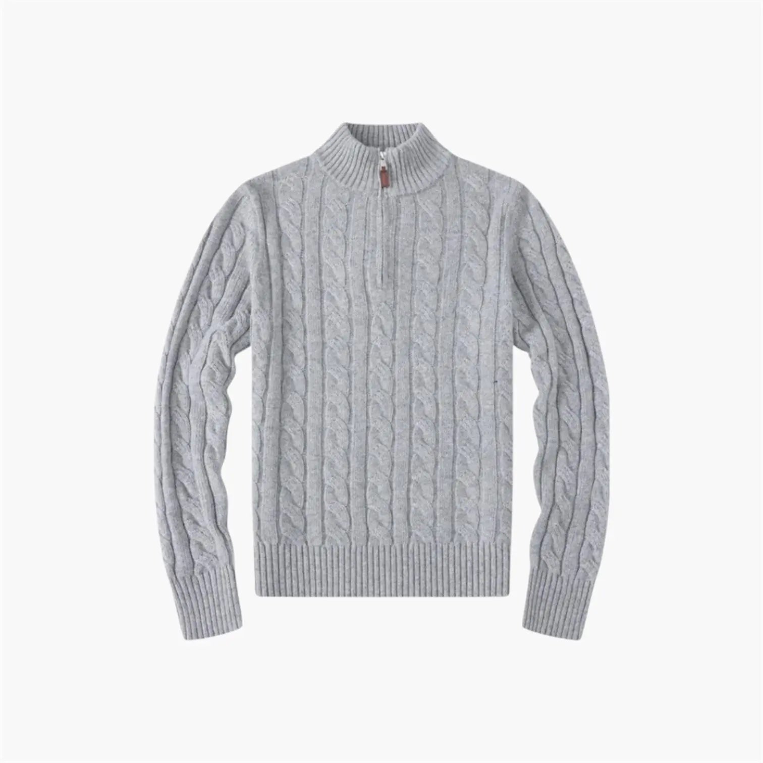 Luxe Verbier Zip-Up Cardigan Zenvora
