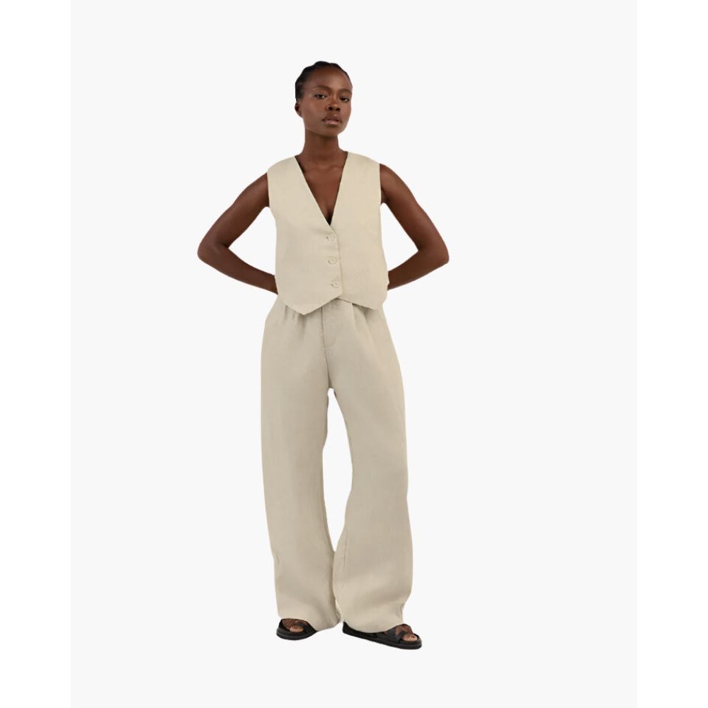 Classy Lady - Linen Co-ord Set Zenvora