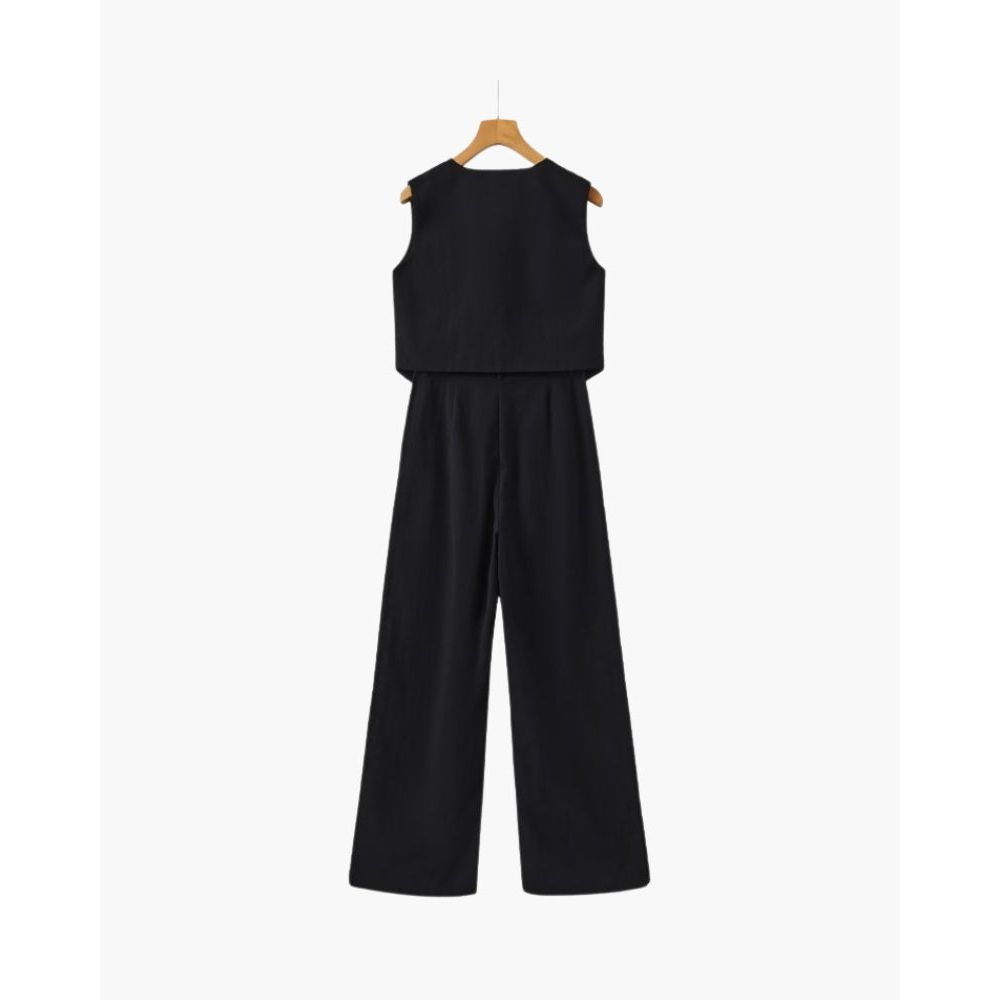 Classy Lady - Linen Co-ord Set Zenvora