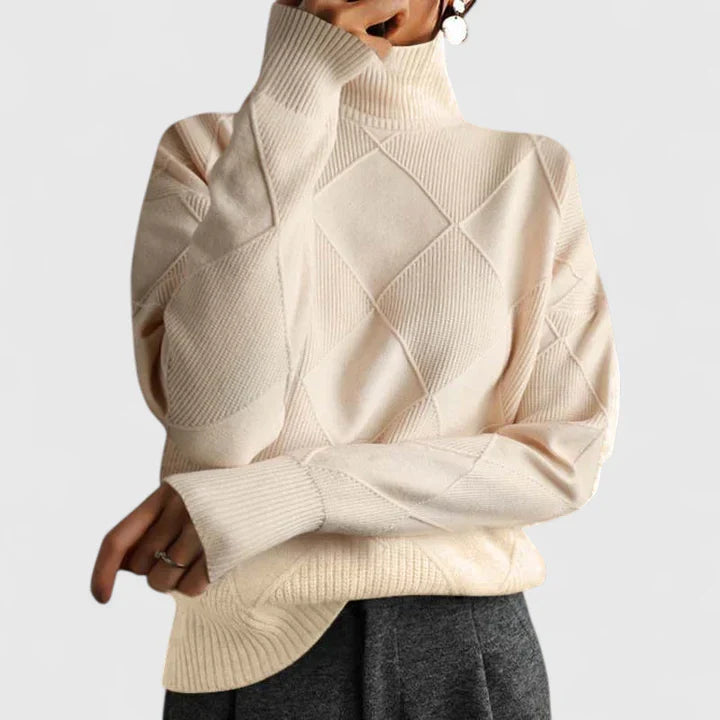 Adryssell | Comfortable Sweater Beige