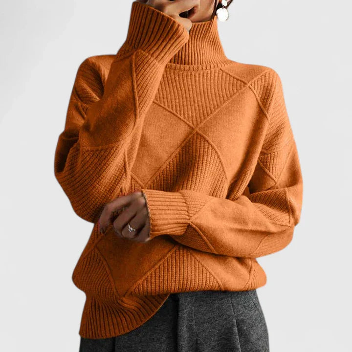 Adryssell | Comfortable Sweater Orange