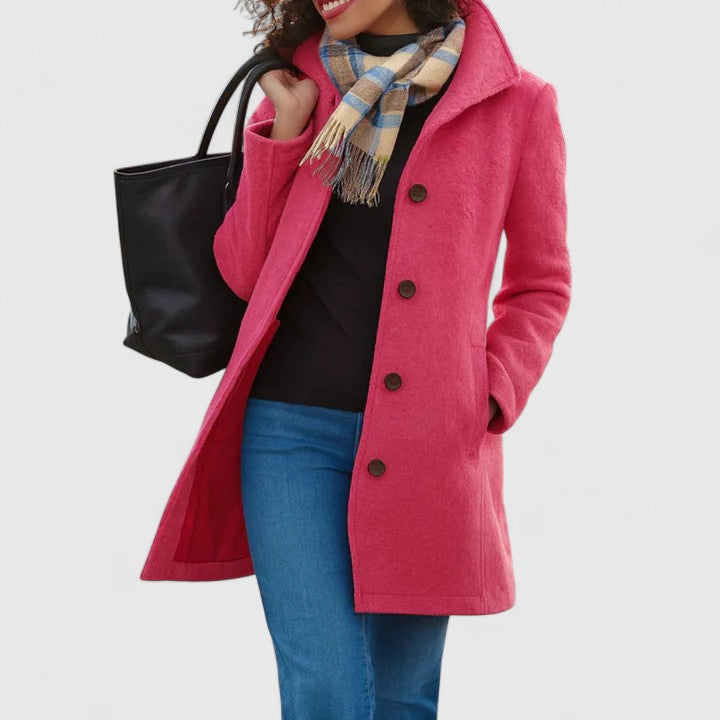 Scarlethia | Sophisticated Coat Pink
