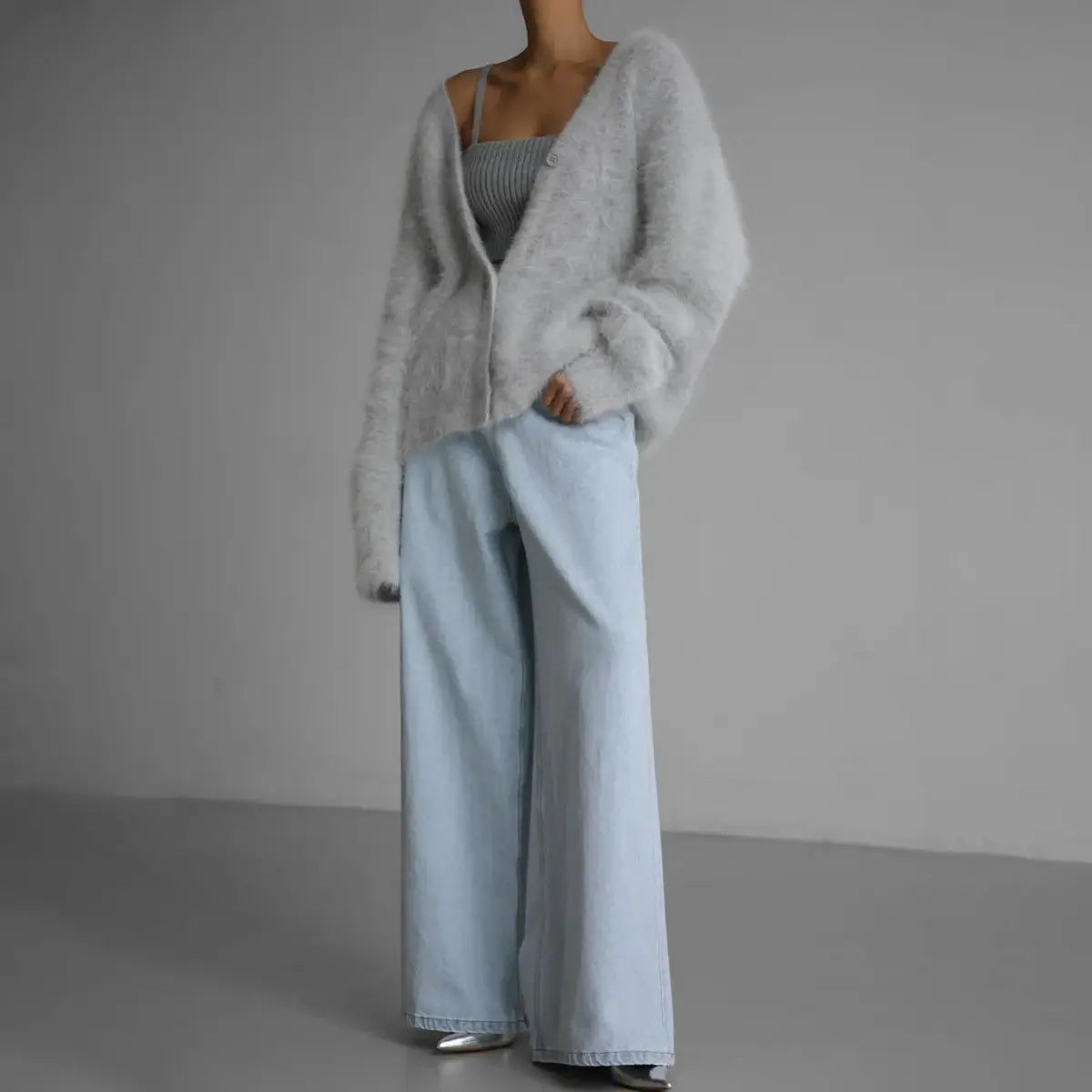 Elegante Gebreide Vest Zenvora