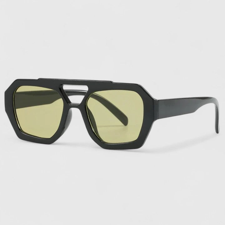 Zhaylinn | Elegant Sunglasses Black Yellow