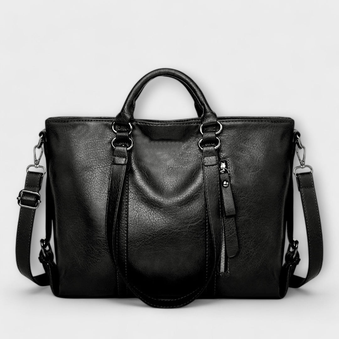 Zenvora | Large Leather Bag