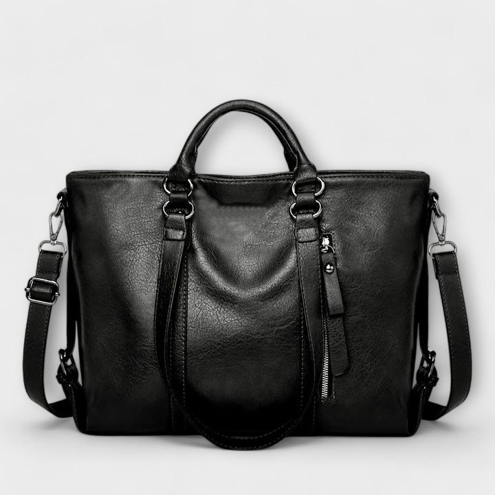 Zenvora | Large Leather Bag