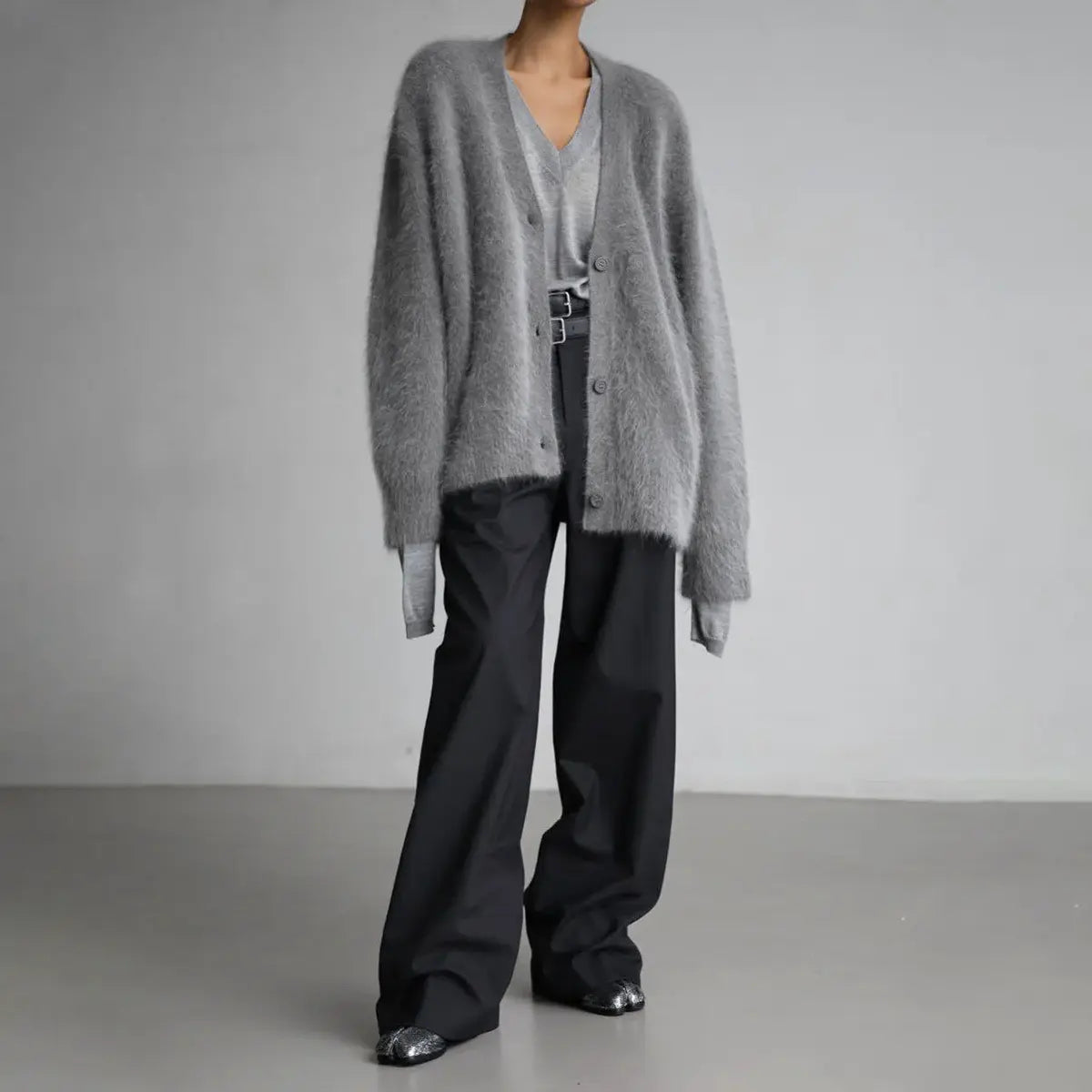 Elegante Gebreide Vest Zenvora