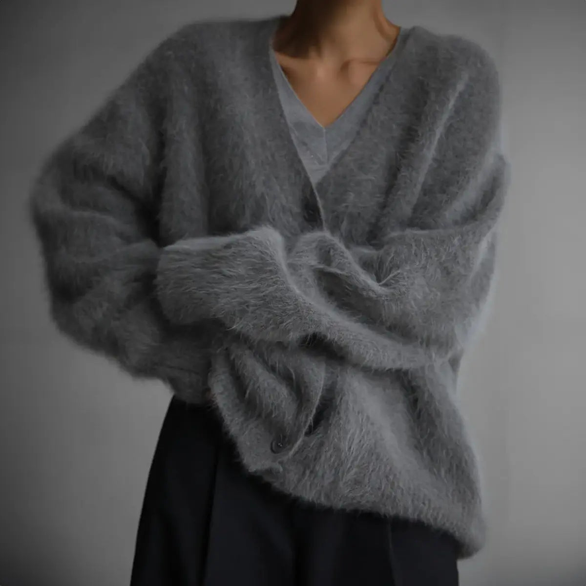 Elegante Gebreide Vest Zenvora
