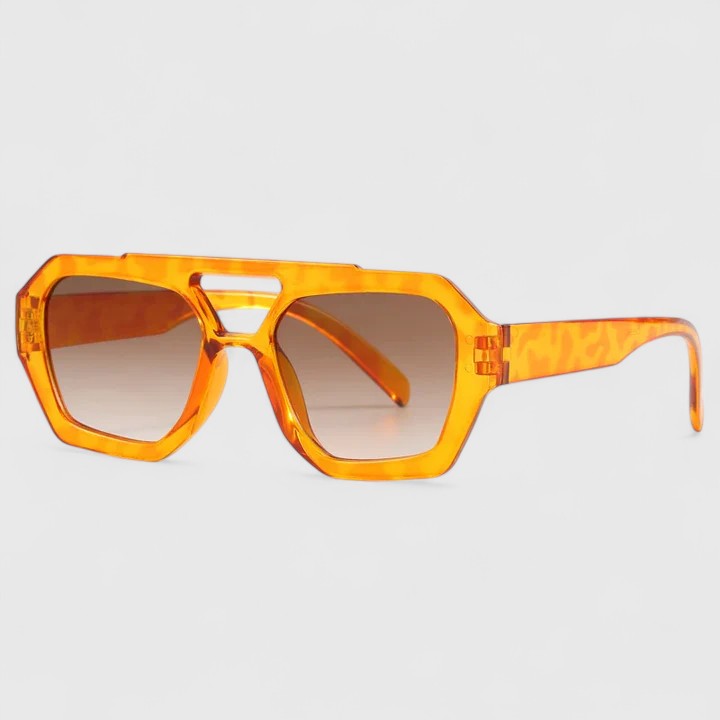 Zhaylinn | Elegant Sunglasses Orange Leopard