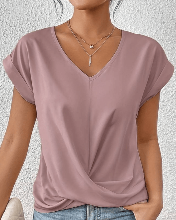 Maray | Ideal V-neck Blouse Zenvora