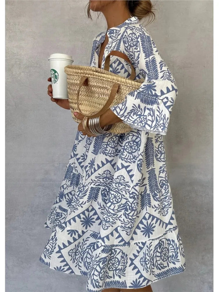 Amaya | Relaxed Tribal Dress Zenvora