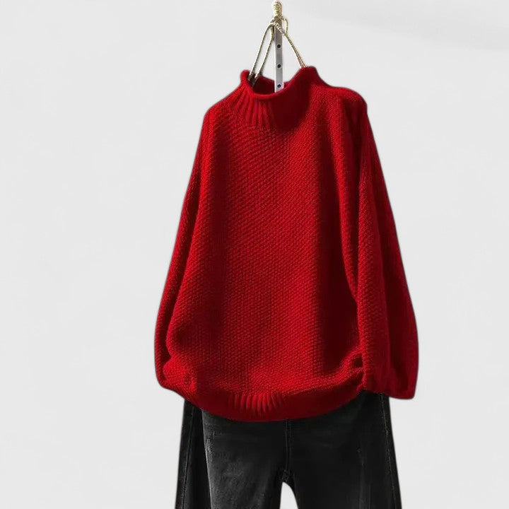 Suzi | Sophisticated Sweater Bright Red