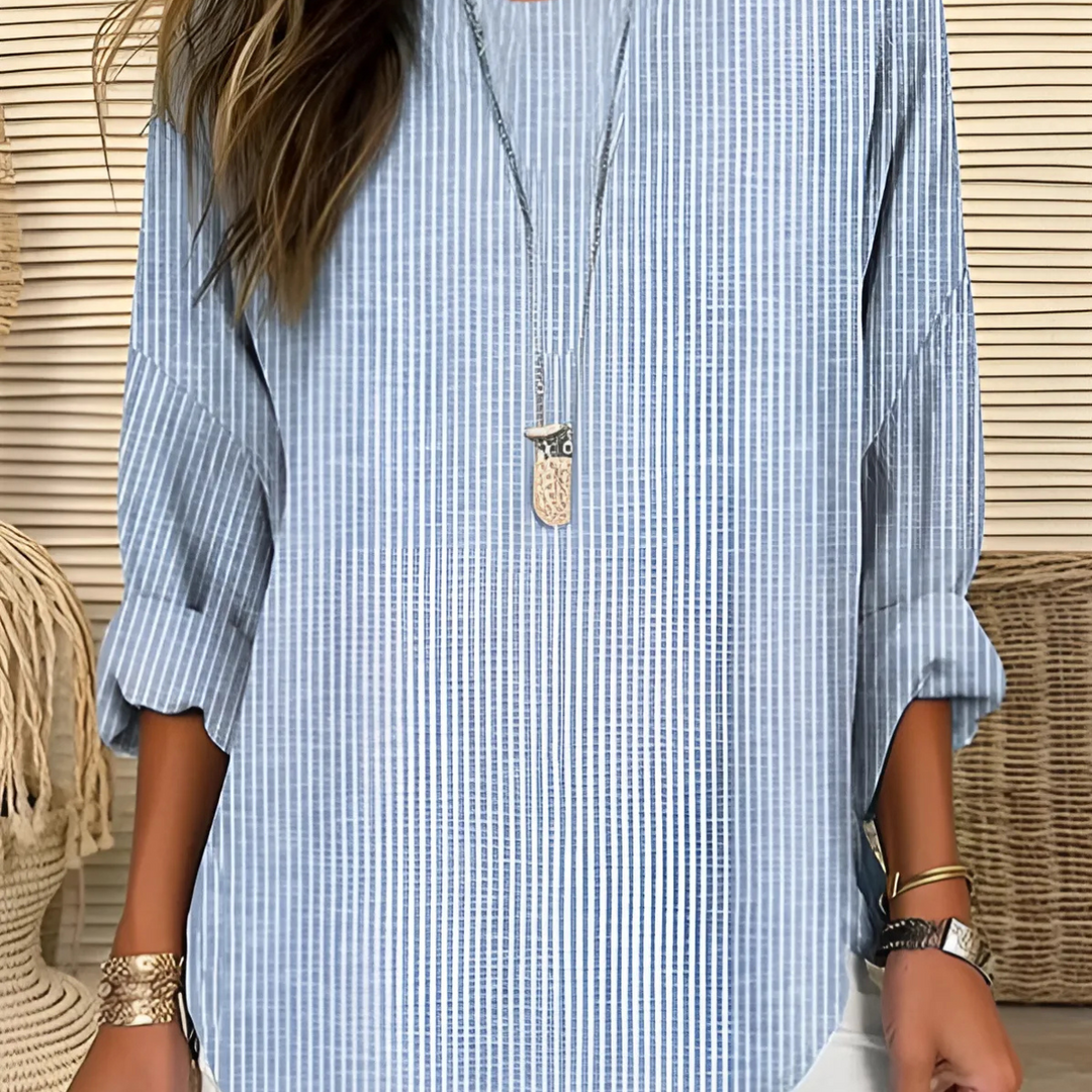 Luna | Stylish Polka Dot Blouse Zenvora