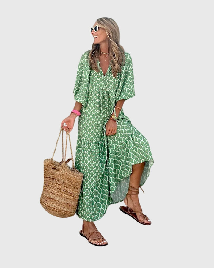 Sarah™ - Boho Maxi Dress