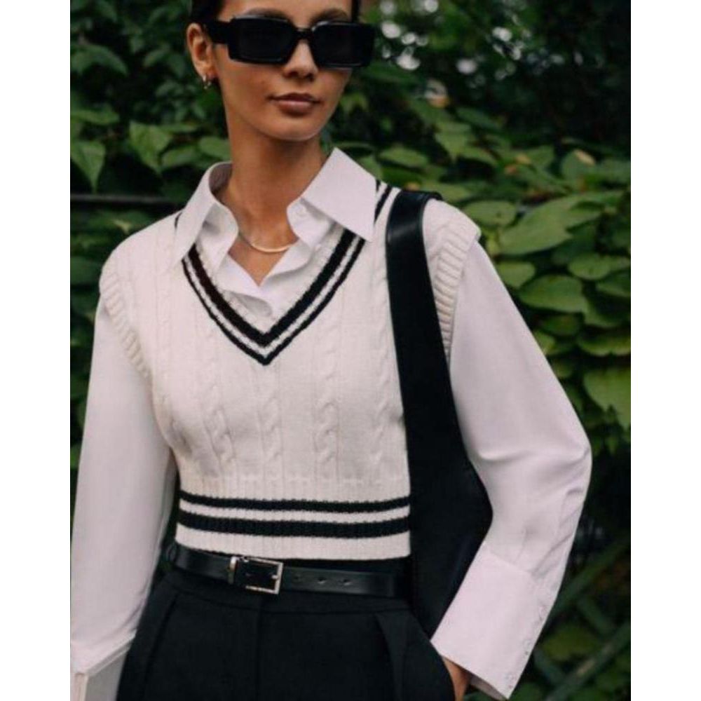 Lady's Rich Sweater Vest Zenvora