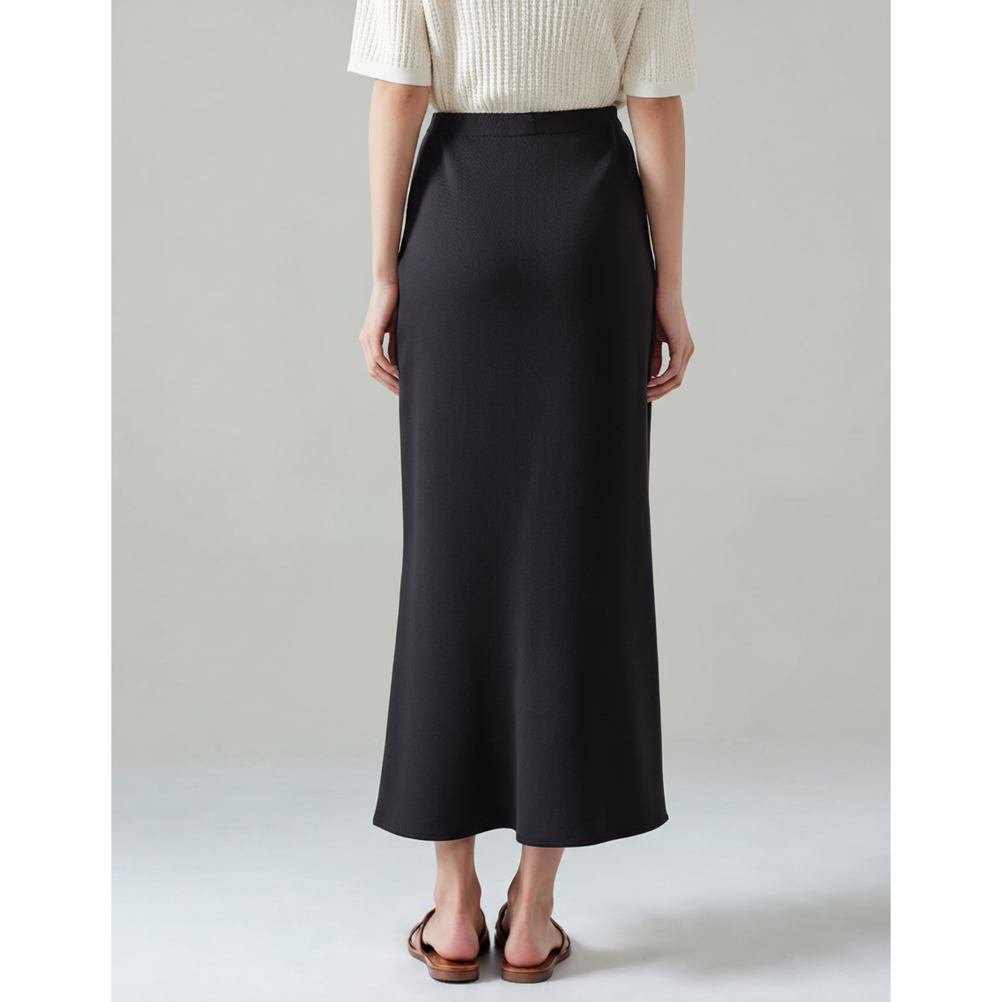 Old Money Silk Skirt Zenvora